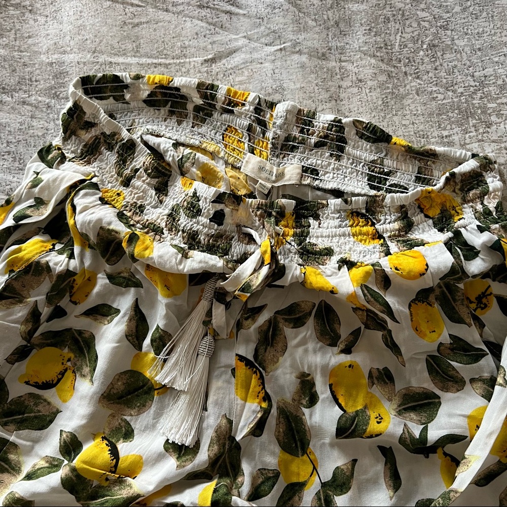 Lemon pattern lightweight joggers - Picture 4 of 8